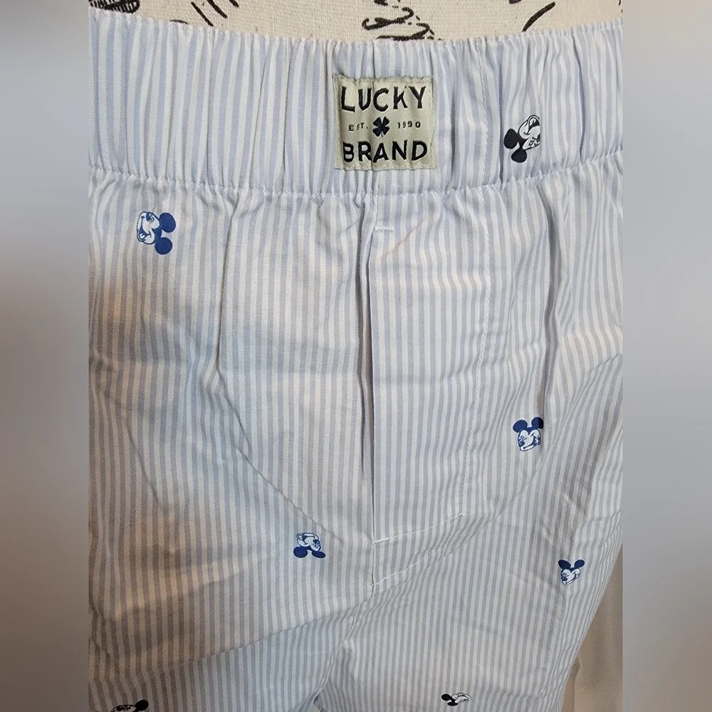 NWT Lucky Brand & Mickey Mouse Mens Boxers Large
